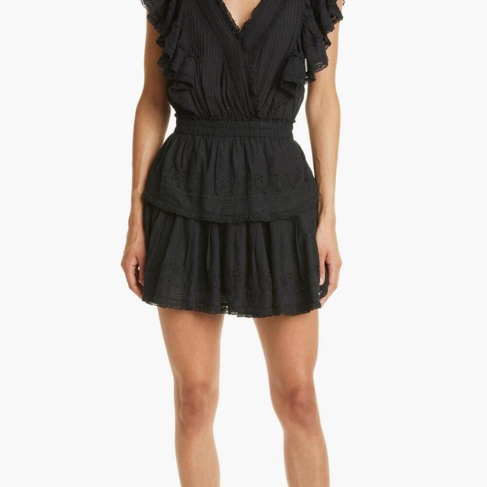 LoveShackFancy Women's Black Dress